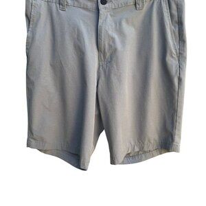 Banana Republic Mens Gray Stretch Relaxed Fit Lightweight Elastic Waist Short 38